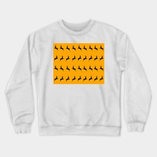 Jumping dear design A Crewneck Sweatshirt